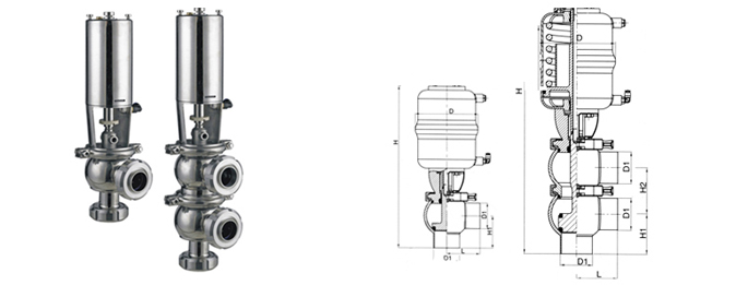 pneumatci reversing valve